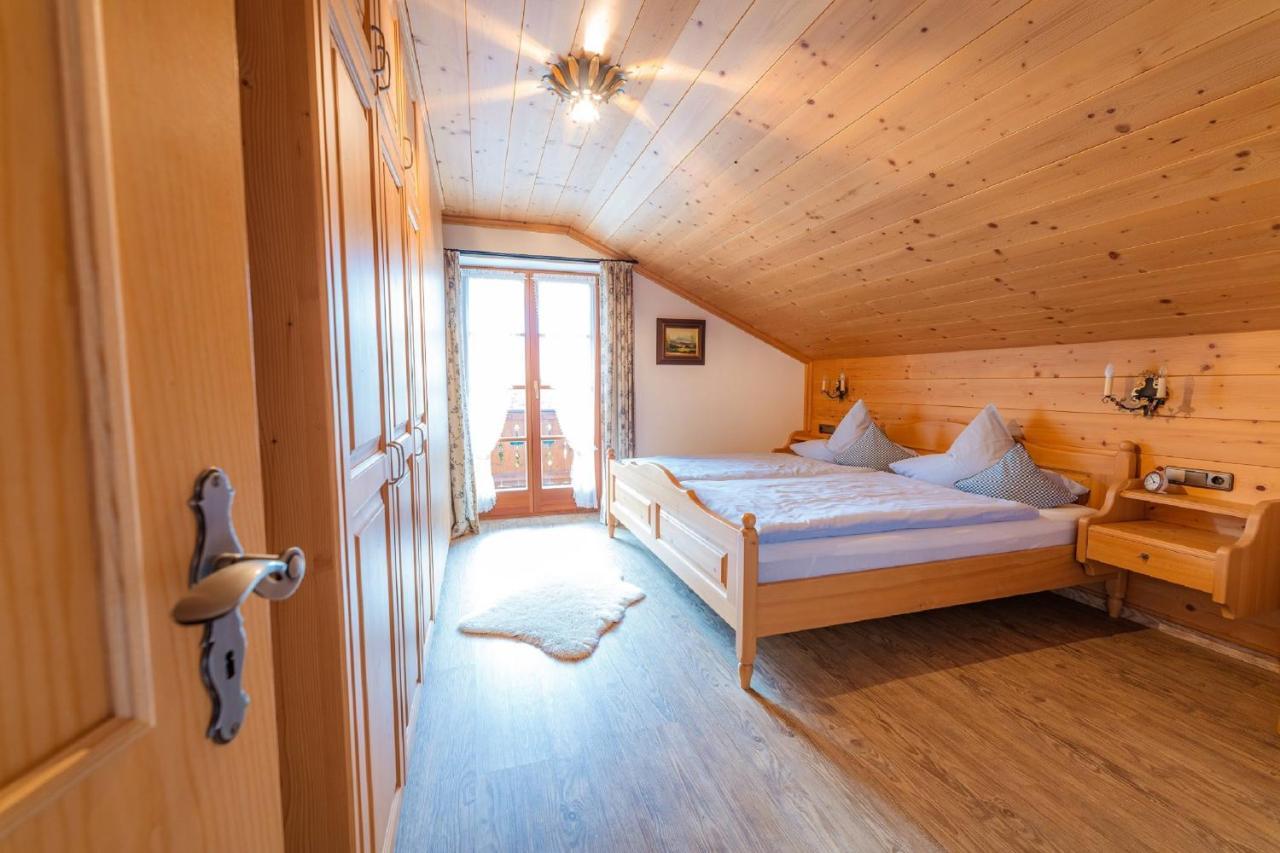 Ferienwohnung Berghof Wallgau Buitenkant foto