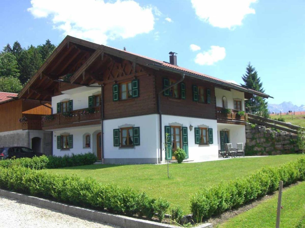 Ferienwohnung Berghof Wallgau Buitenkant foto