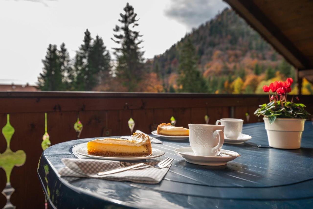 Ferienwohnung Berghof Wallgau Buitenkant foto