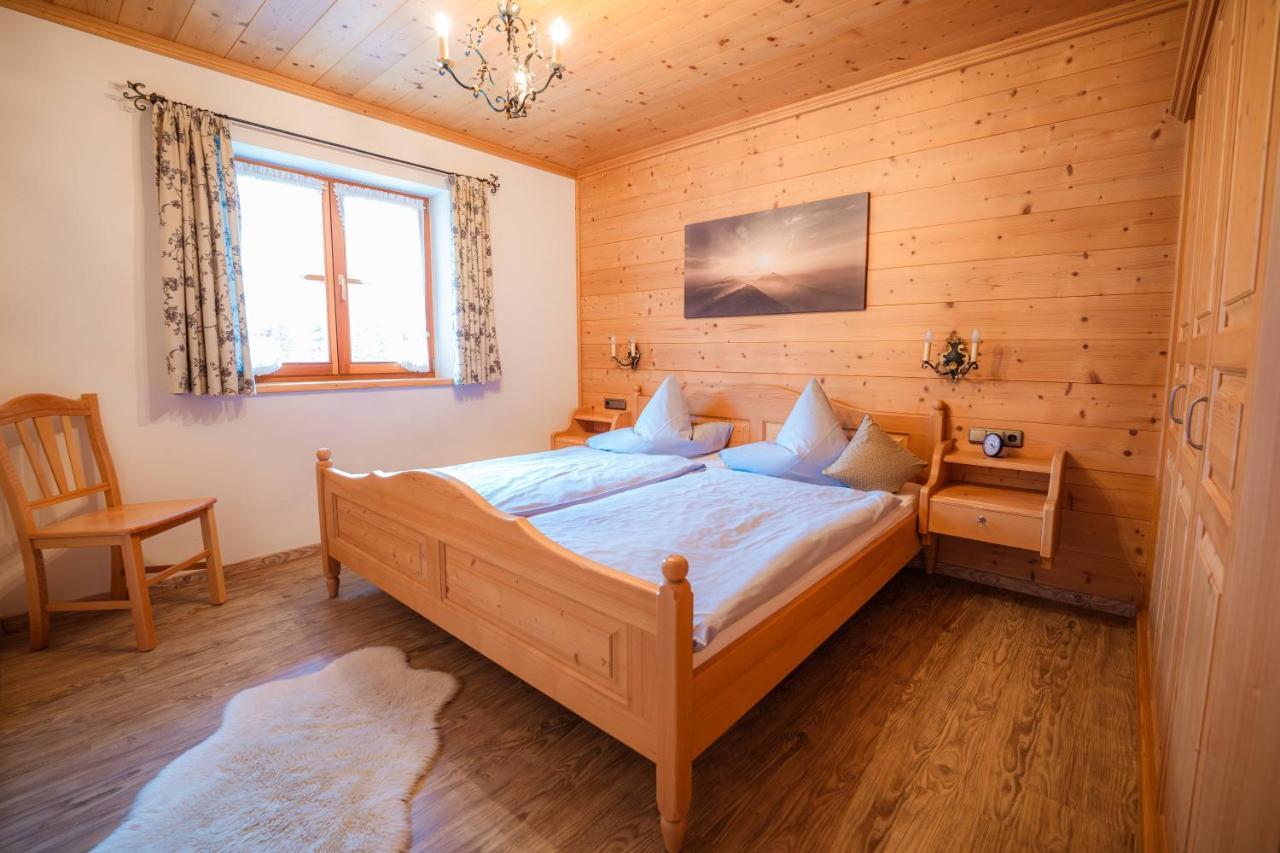 Ferienwohnung Berghof Wallgau Buitenkant foto